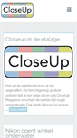 Mobile Screenshot of closeup.nl
